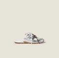 530 SL Mules - Metallic Leather and Mesh